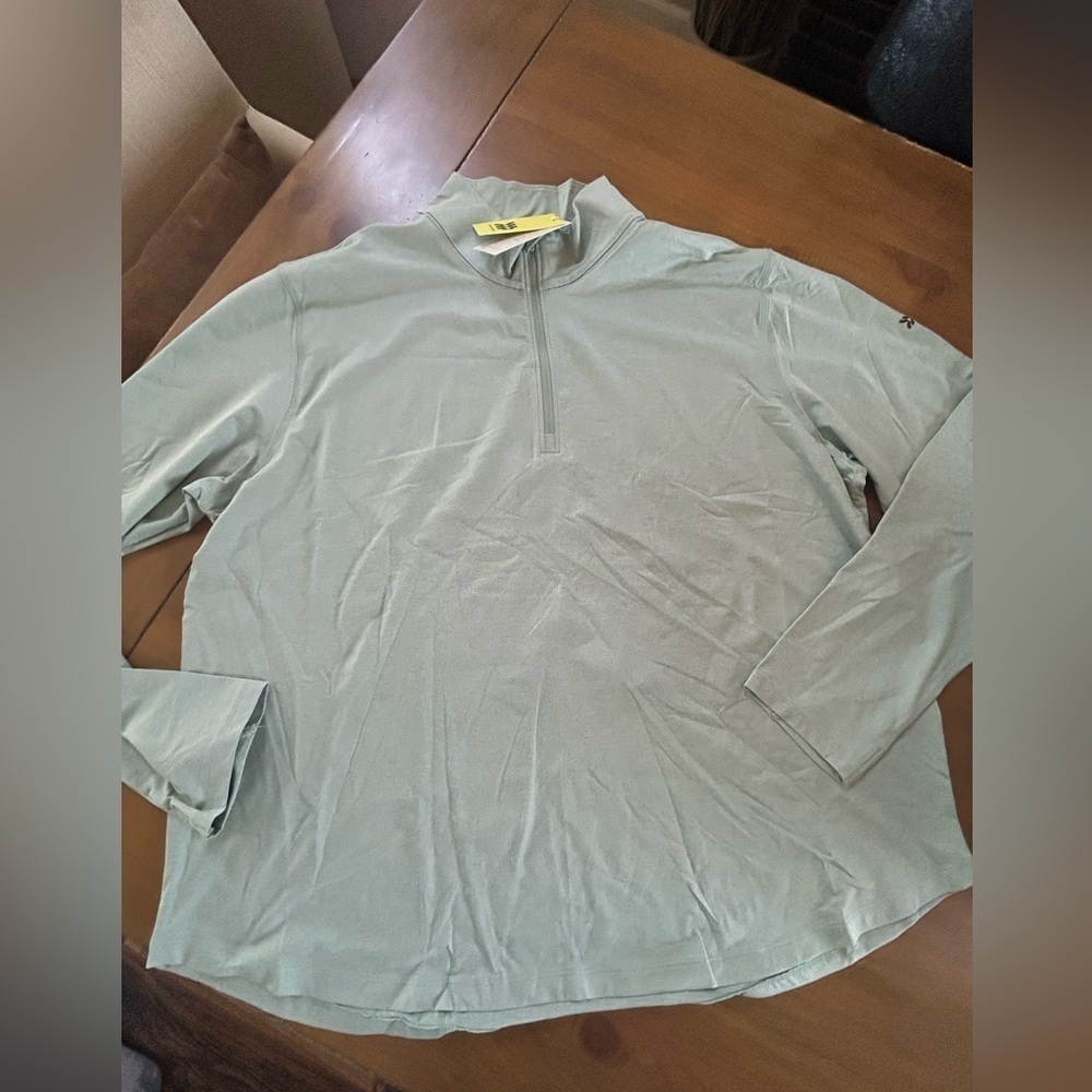 NWT All in Motion 1/2 zip Long Sleeve - Picture 2 of 10